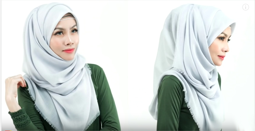 Le hijab pour visage rond